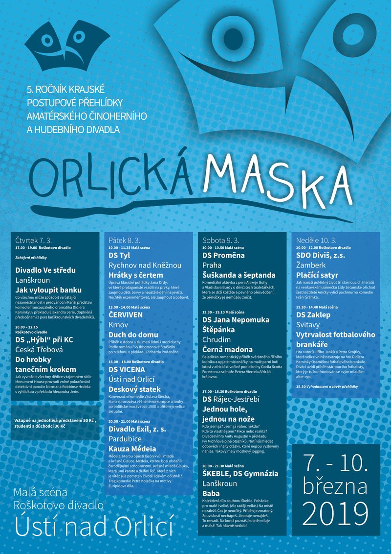 Orlická maska 2019